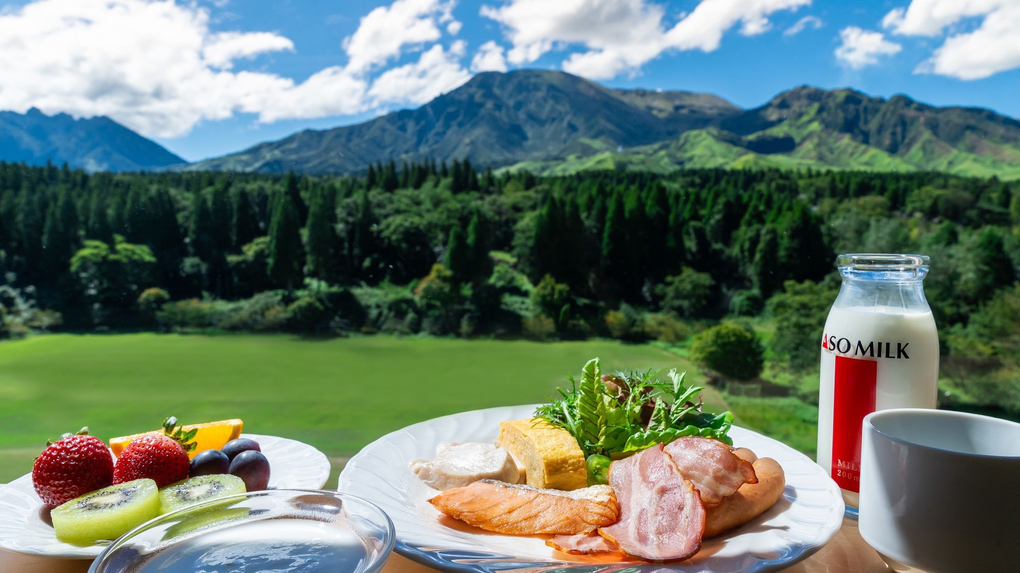 【2025年10月24日客室改装記念】あそ熊本の魅力を楽しむ！【土地の恵み】ビュッフェプラン2食付き