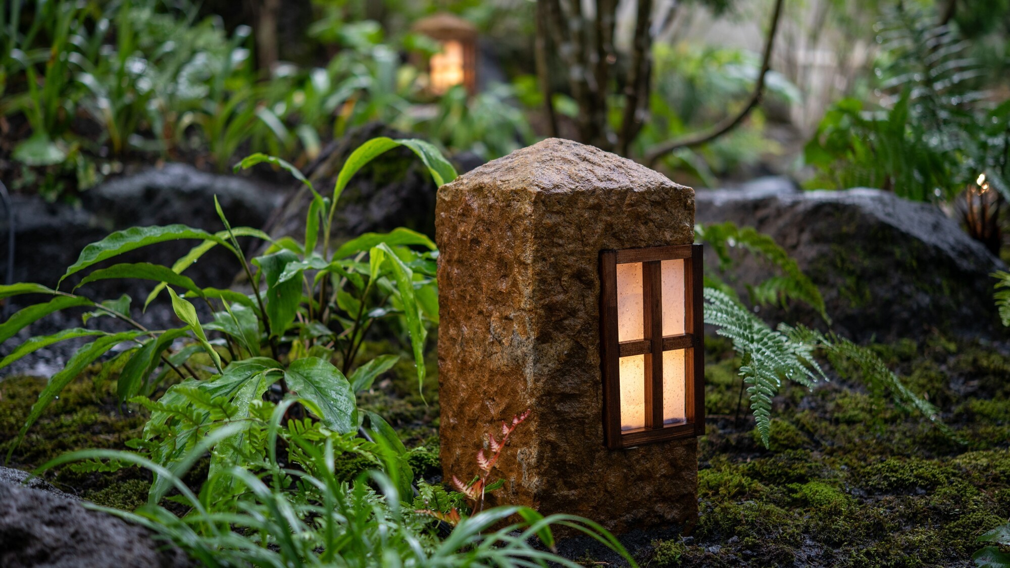 和風大浴場／露天風呂　庭園