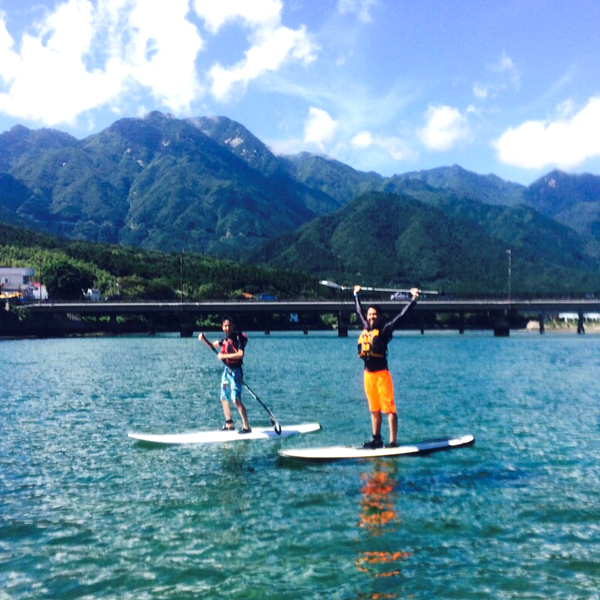 【SUP体験】SUP=スタンドアップパドルで、屋久島の美しい海・空・水・緑を楽しもう！