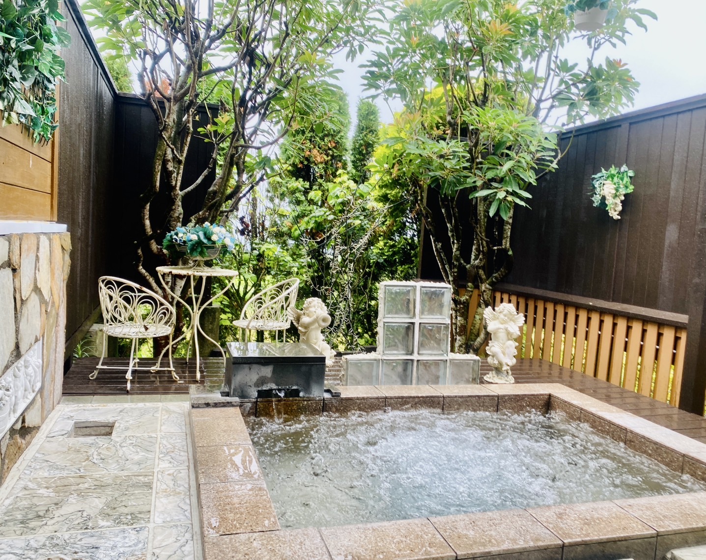 携帯高原露天風呂