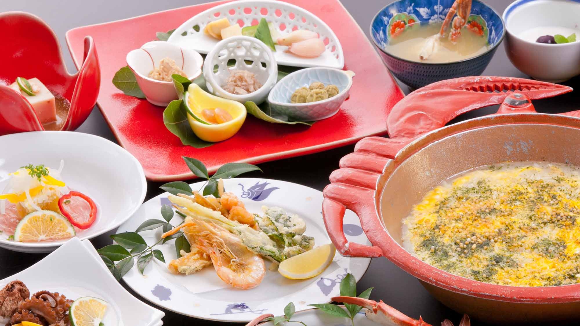 【佐賀牛と竹崎カニの豪華共演！】カニ三昧で佐賀三昧！グルメプラン