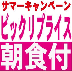 ☆☆サマーキャンペーン！！室数限定びっくりプライスプラン【朝食付き】☆☆