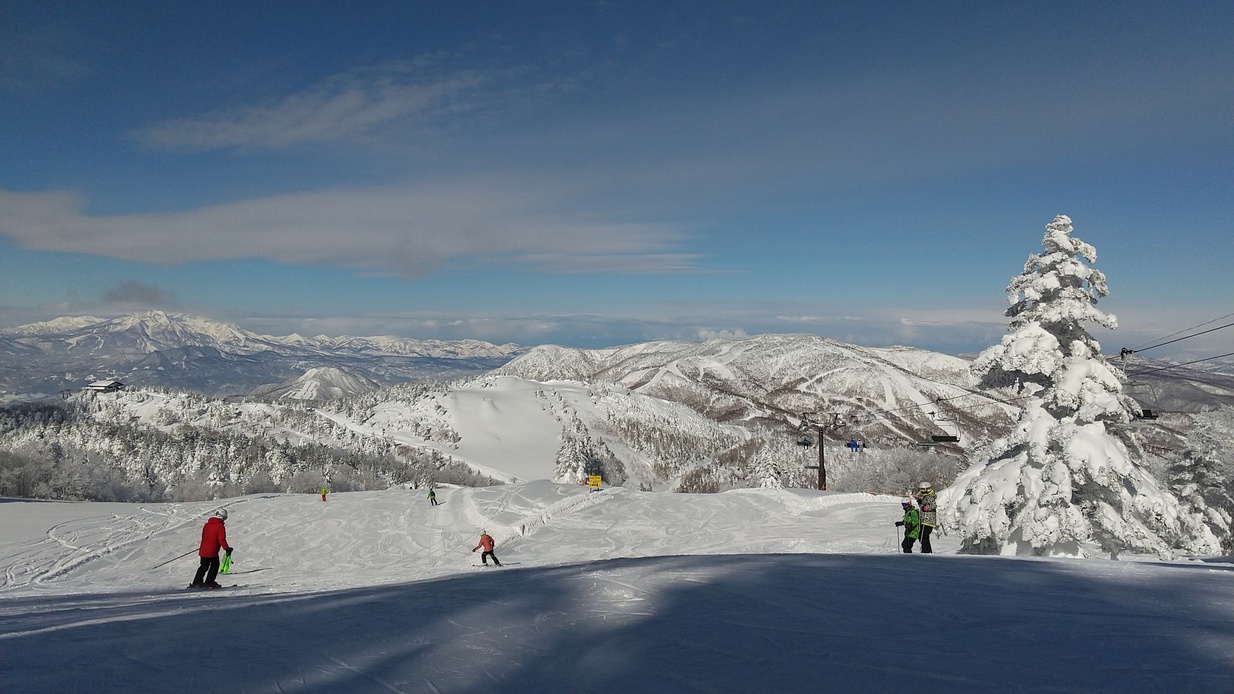 【志賀高原全山共通 リフト券】志賀高原全山リフト1日券付　春スキープラン　１泊２食【現金支払限定】