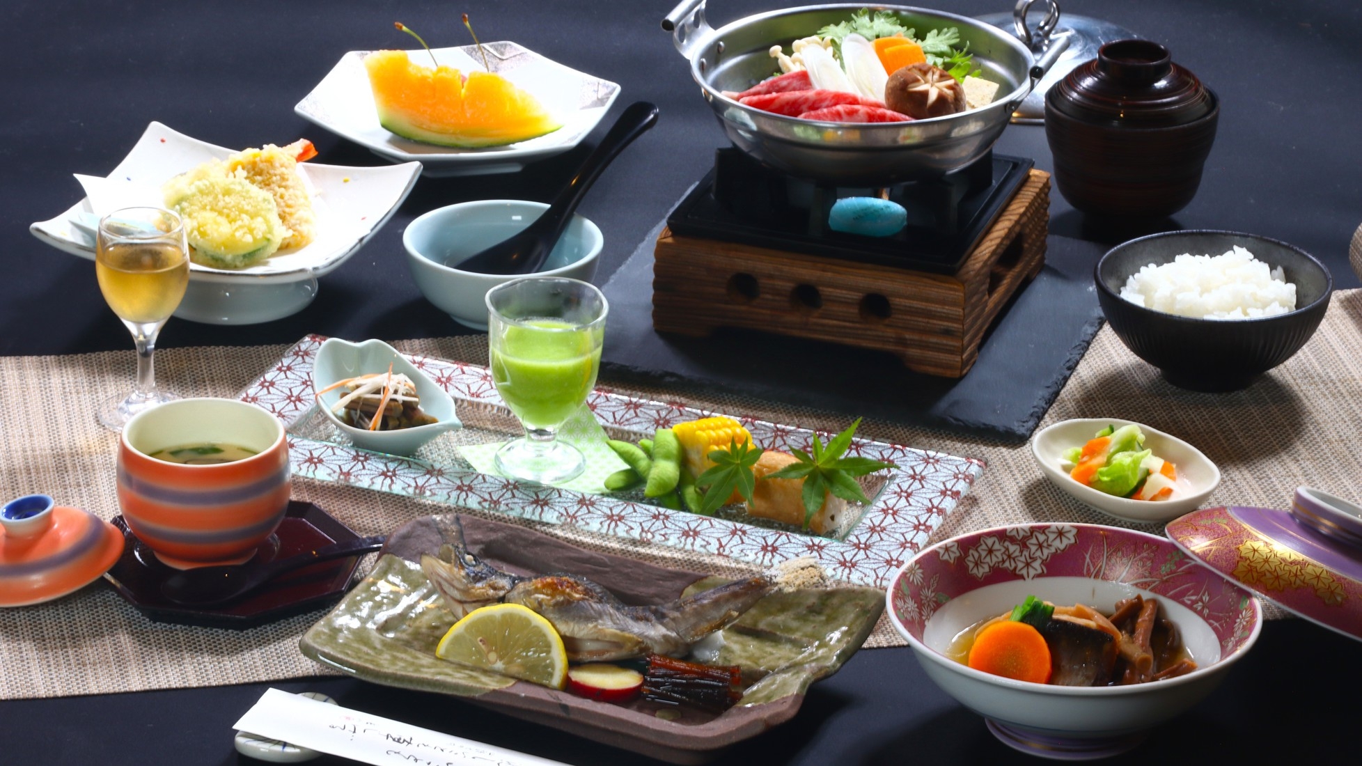 【お料理グレードアッププラン♪】贅沢な味覚と源泉掛け流し温泉/2食付