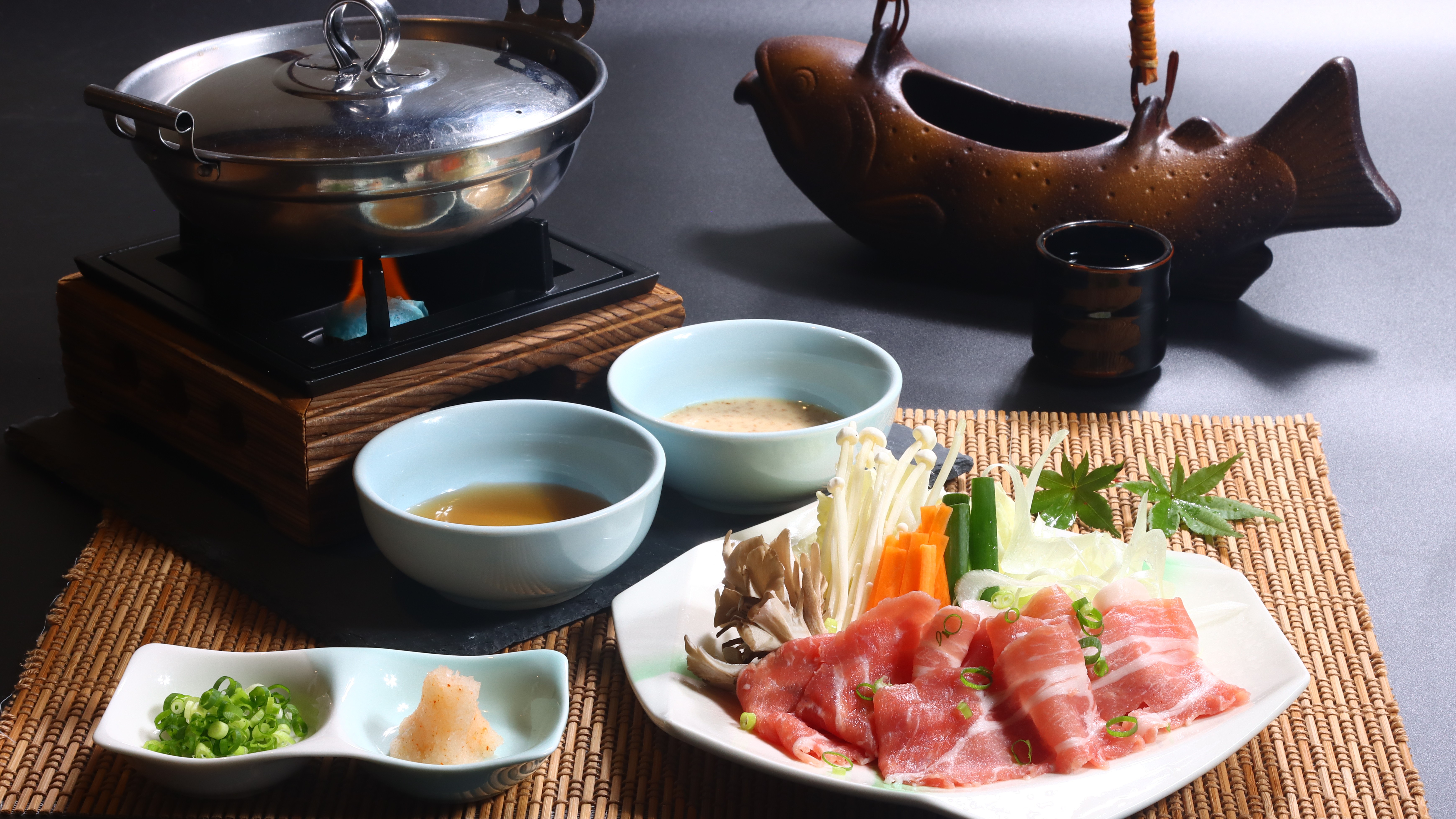 ◆津南の豚しゃぶしゃぶ