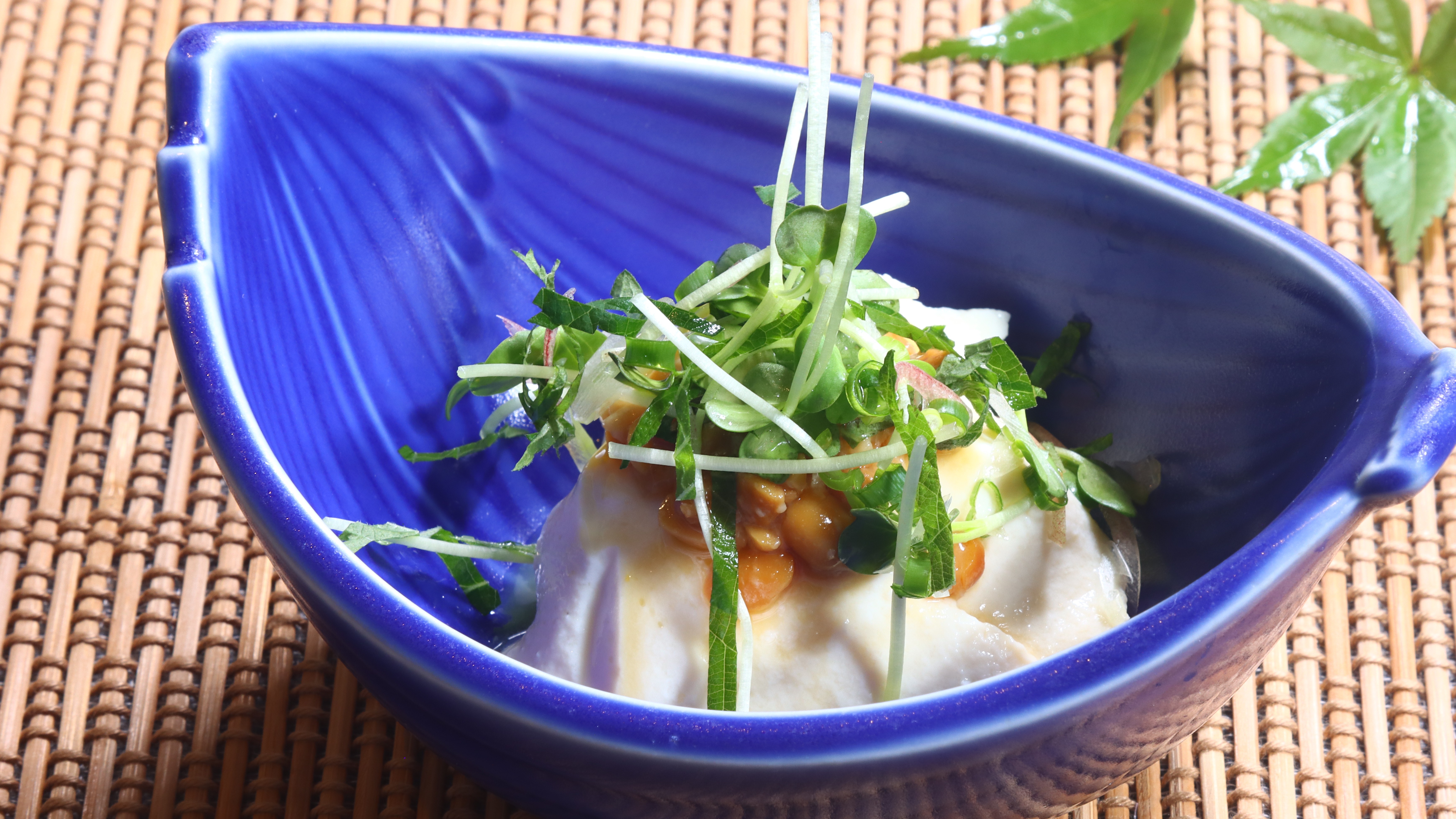 ◆夕食　魚沼産よせ豆腐