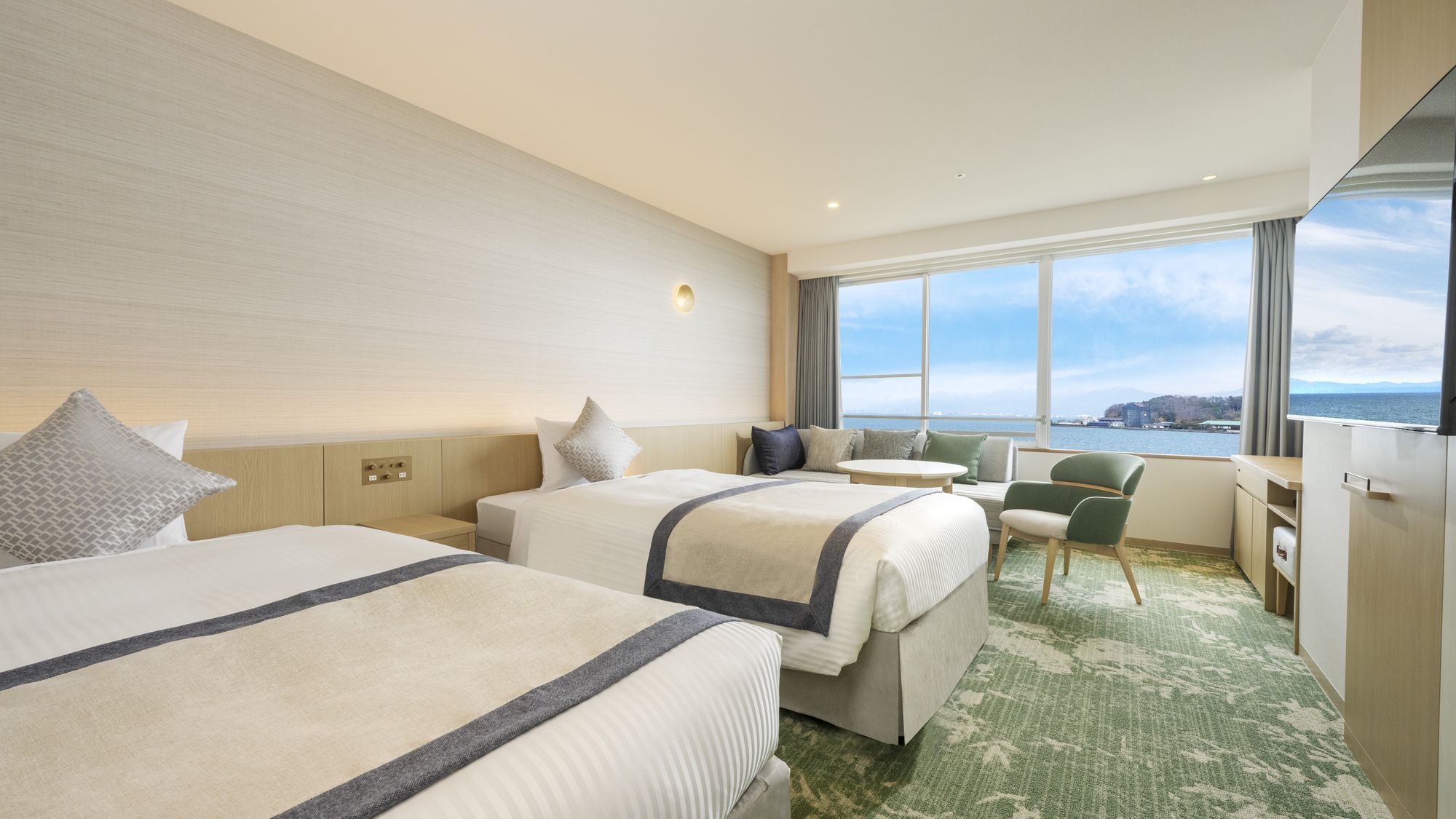 ビューバス付 デラックスツイン／36平米