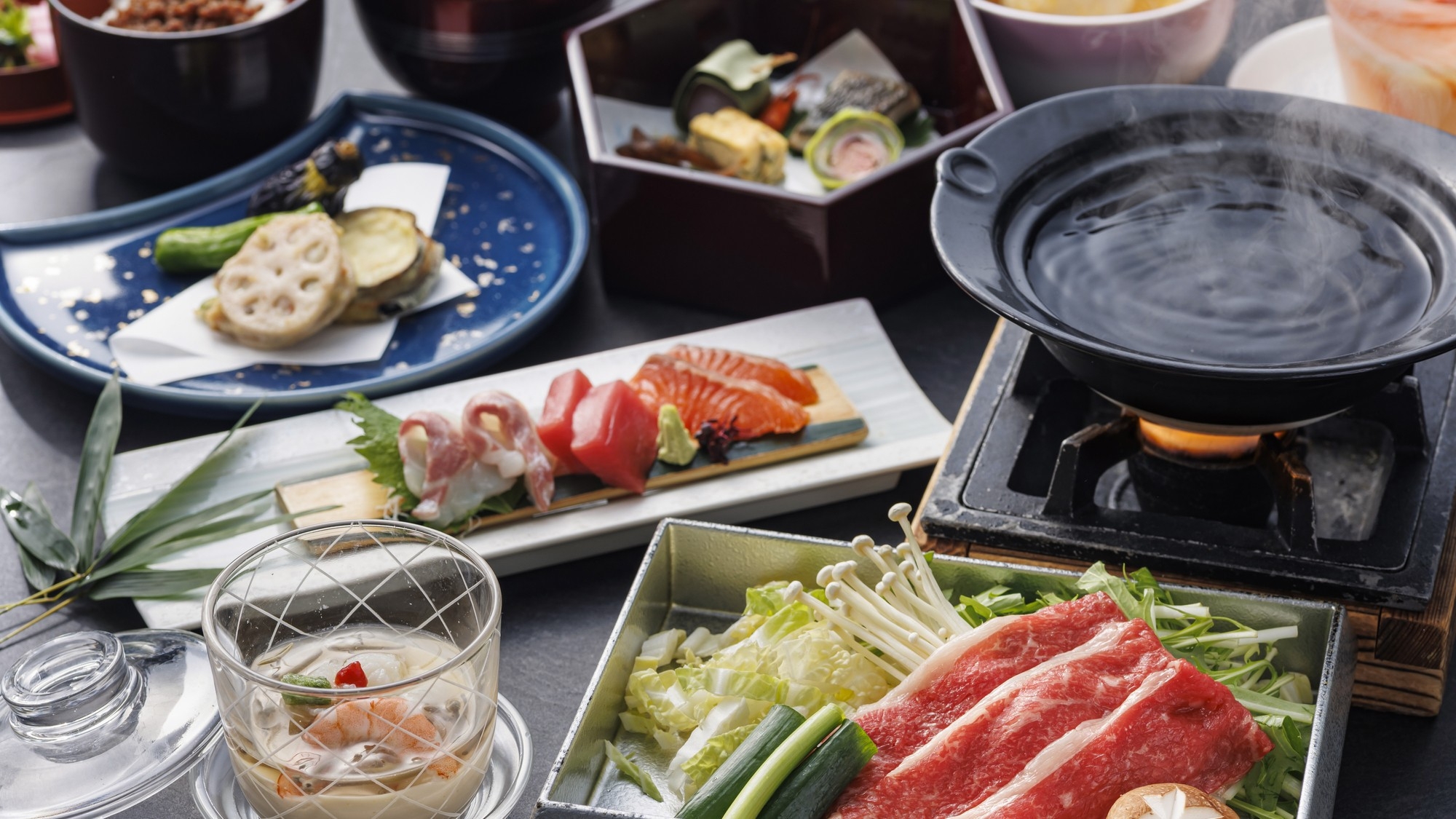 【季節の会席】近江牛と旬の食材を愉しむ会席