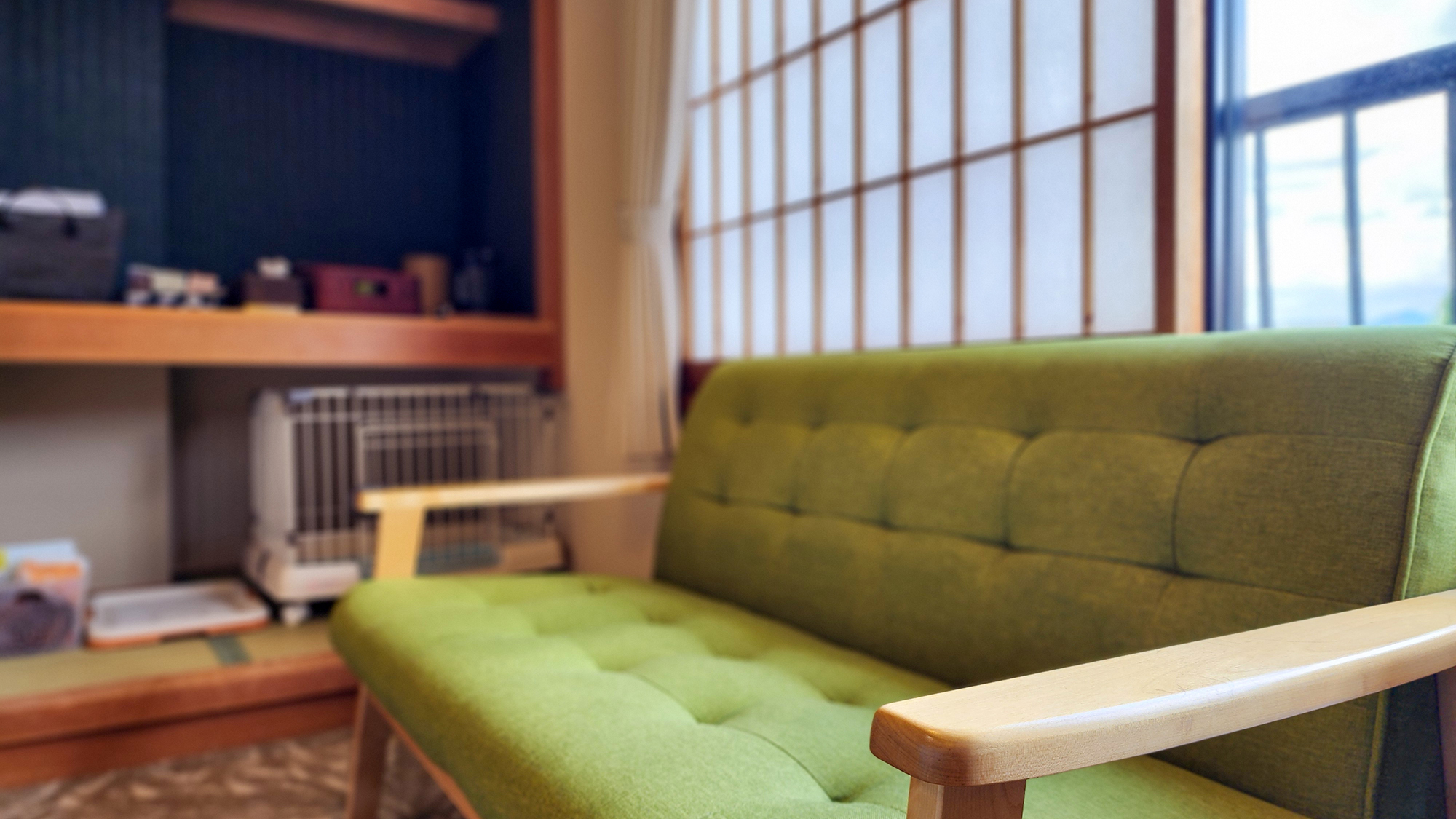 #【デラックス和室】わんちゃんとご家族がゆったりとできるお部屋となっております。