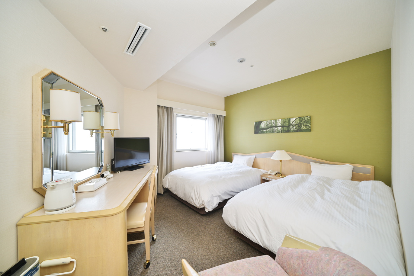 ツイン【20平米】ツイン内側