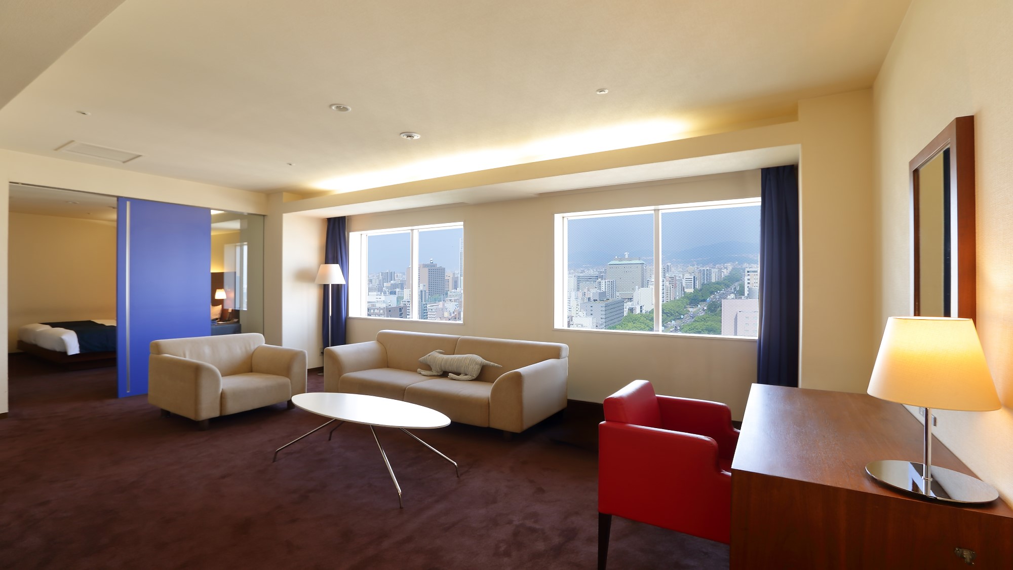 スイート_リビング1(ﾏｯｻｰｼﾞﾁｪｱ無)