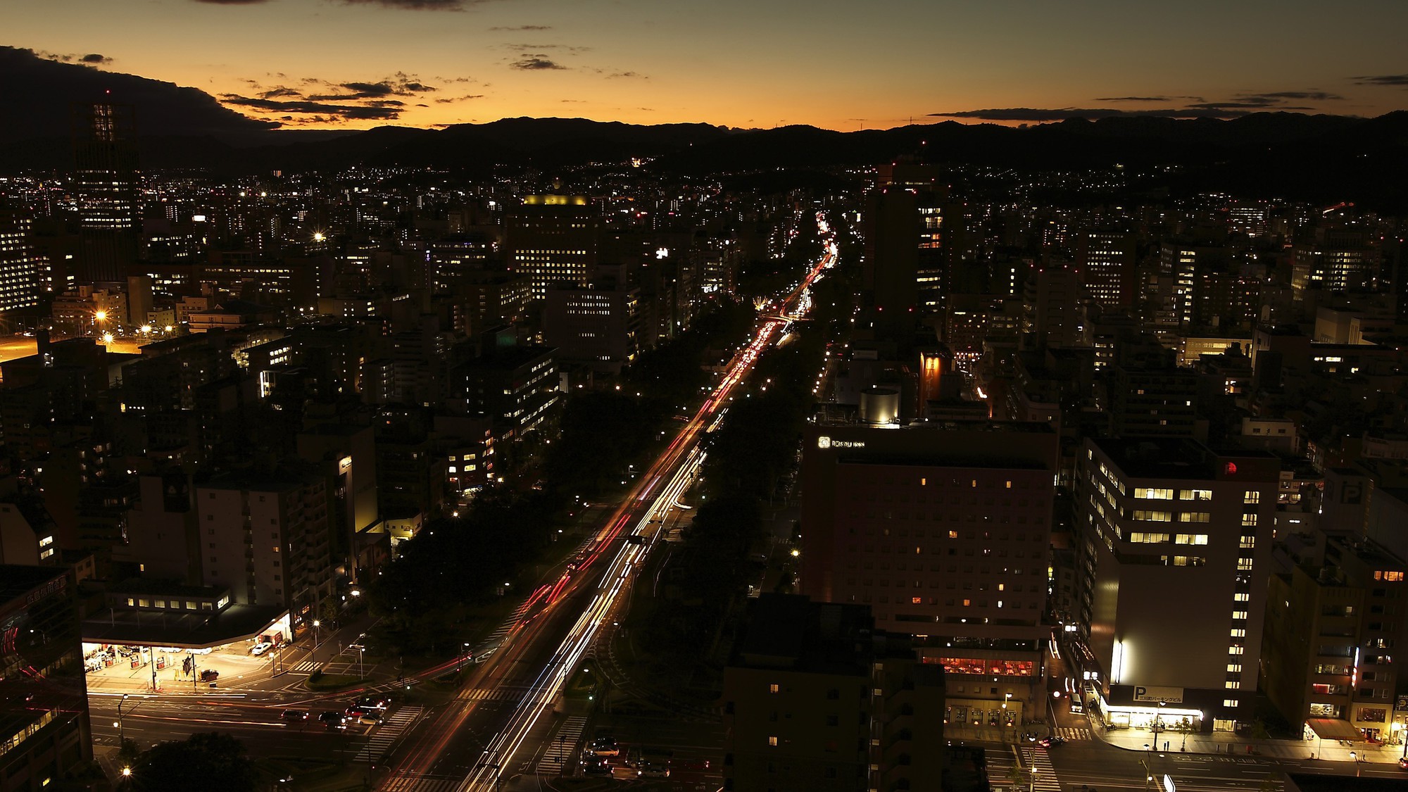 ◇景色（高層階からの眺め） －夕方－