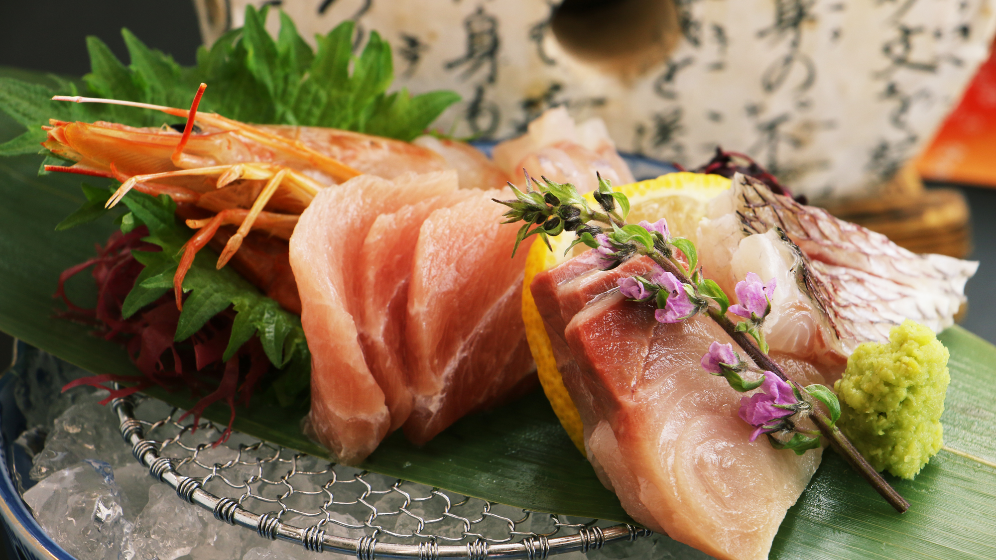 #単品　魚の一品料理！ぷりっぷりの新鮮なお魚をお刺身でもお楽しみいただけます♪
