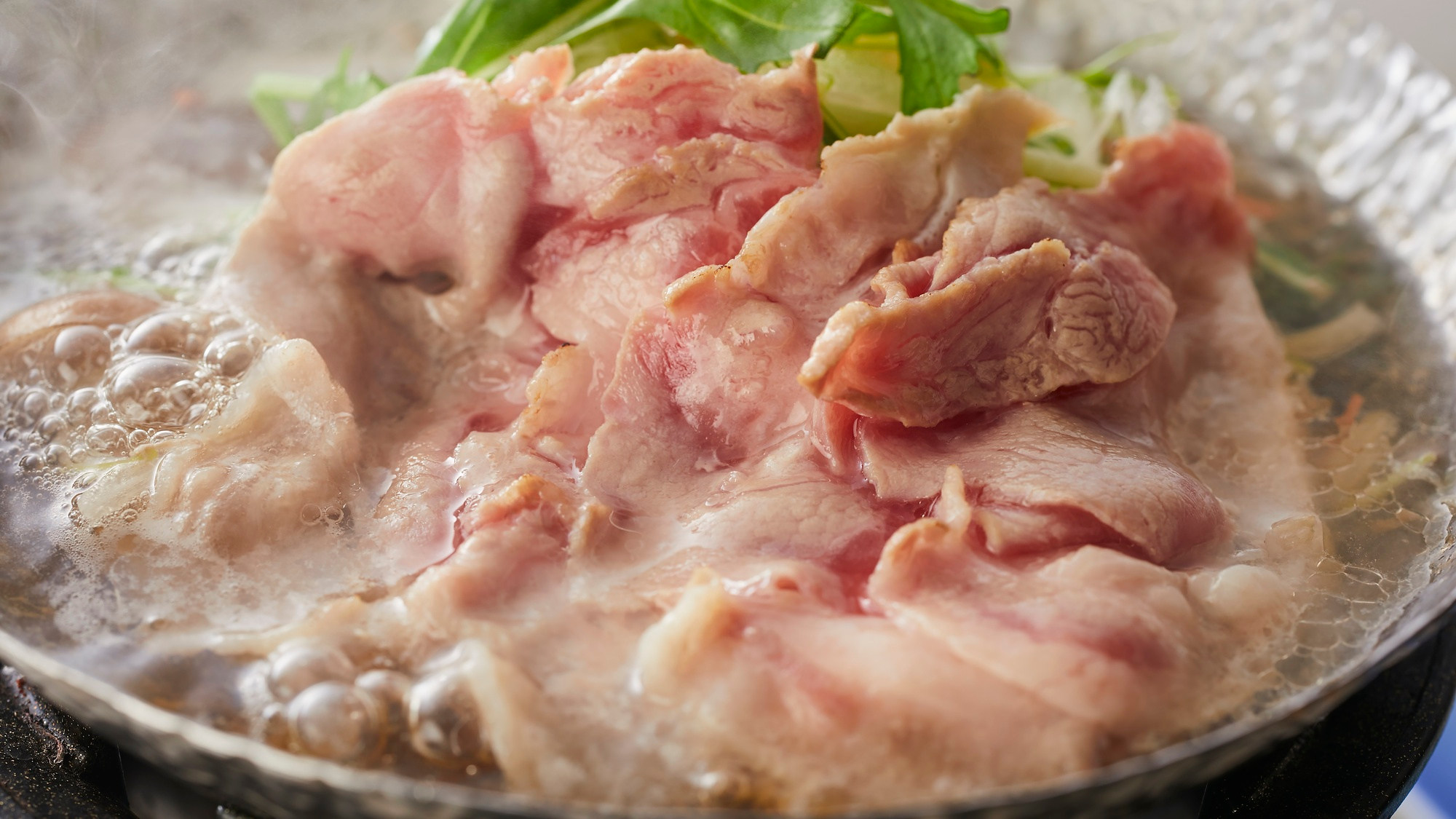 【季節の会席】春（2026年3月～5月）焜炉 兵庫ポークの豚肩ロースの出汁鍋