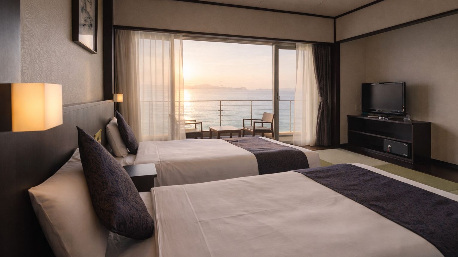 【オーシャンビュー】 和室ツイン 　