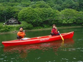 ５歳から参加可能ゆったりカヌー体験♪【1泊2食　夕食はすき焼き＆カヌー半日コース付き】