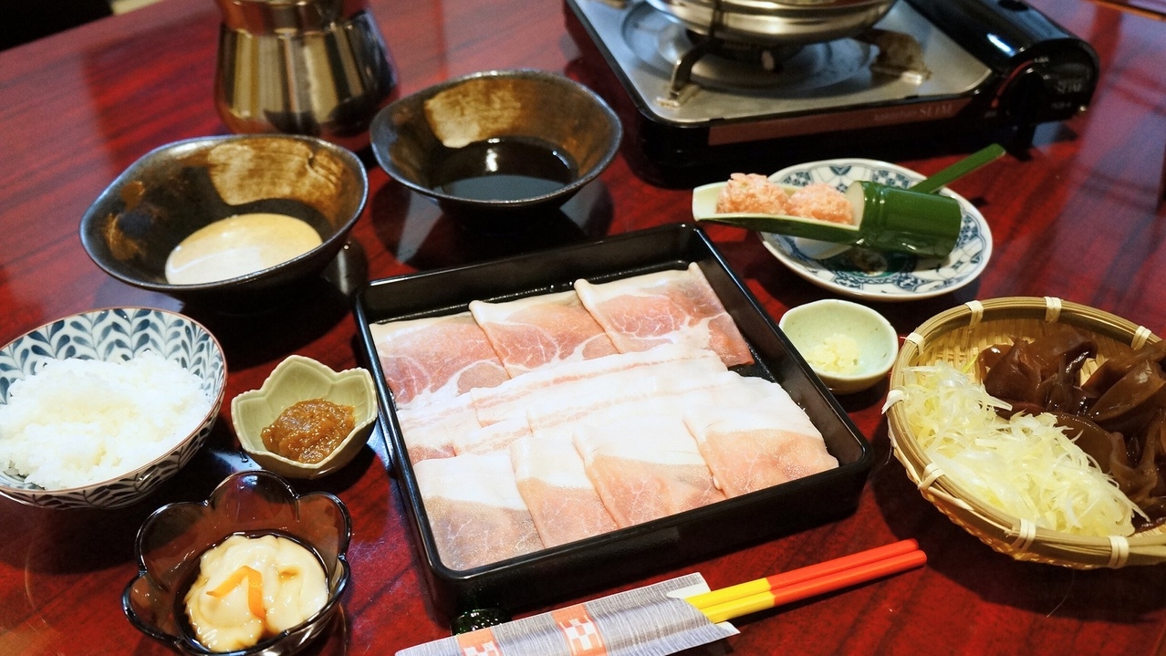 【アグーしゃぶしゃぶ御膳】しし丸コラボプラン(夕食のみ)