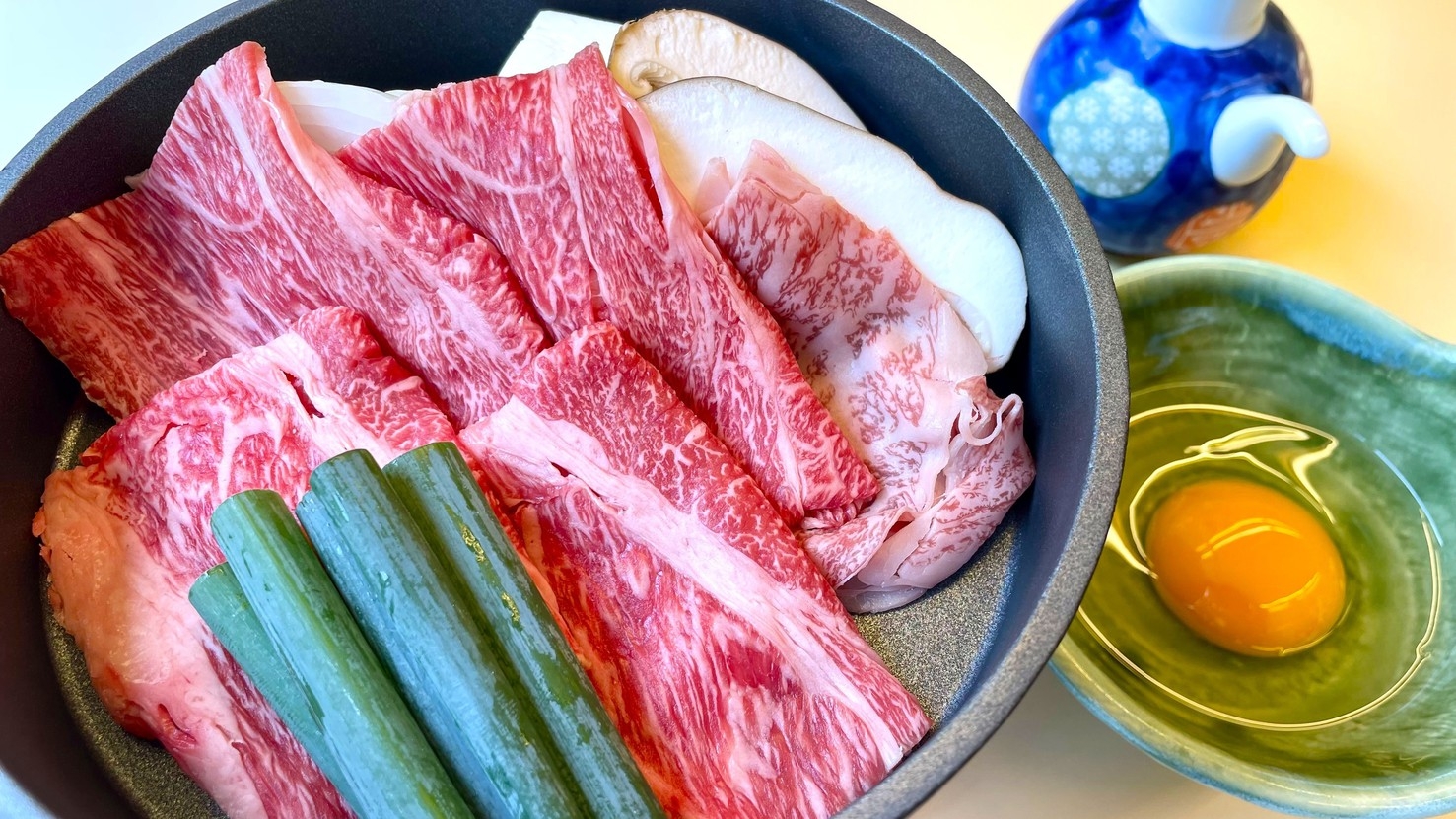 てち美味い！熊野牛すき焼き＋バイキングプラン♪（2食付）
