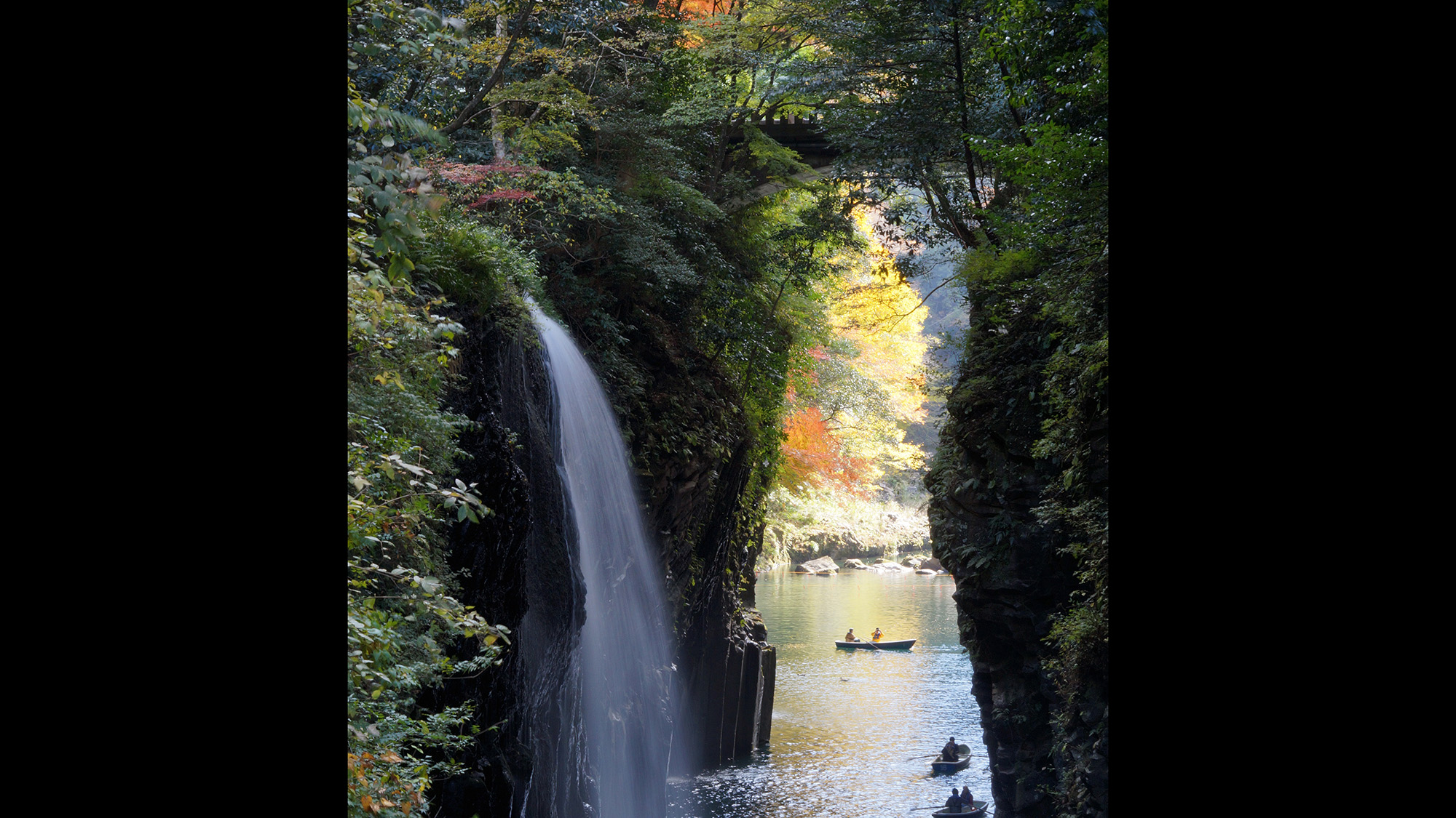 *周辺観光：高千穂峡＿紅葉