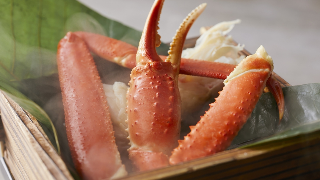 オールインクルーシブ／【極み会席】料理長渾身のカニづくし料理！夕朝食＋滞在中ドリンク・軽食料金込