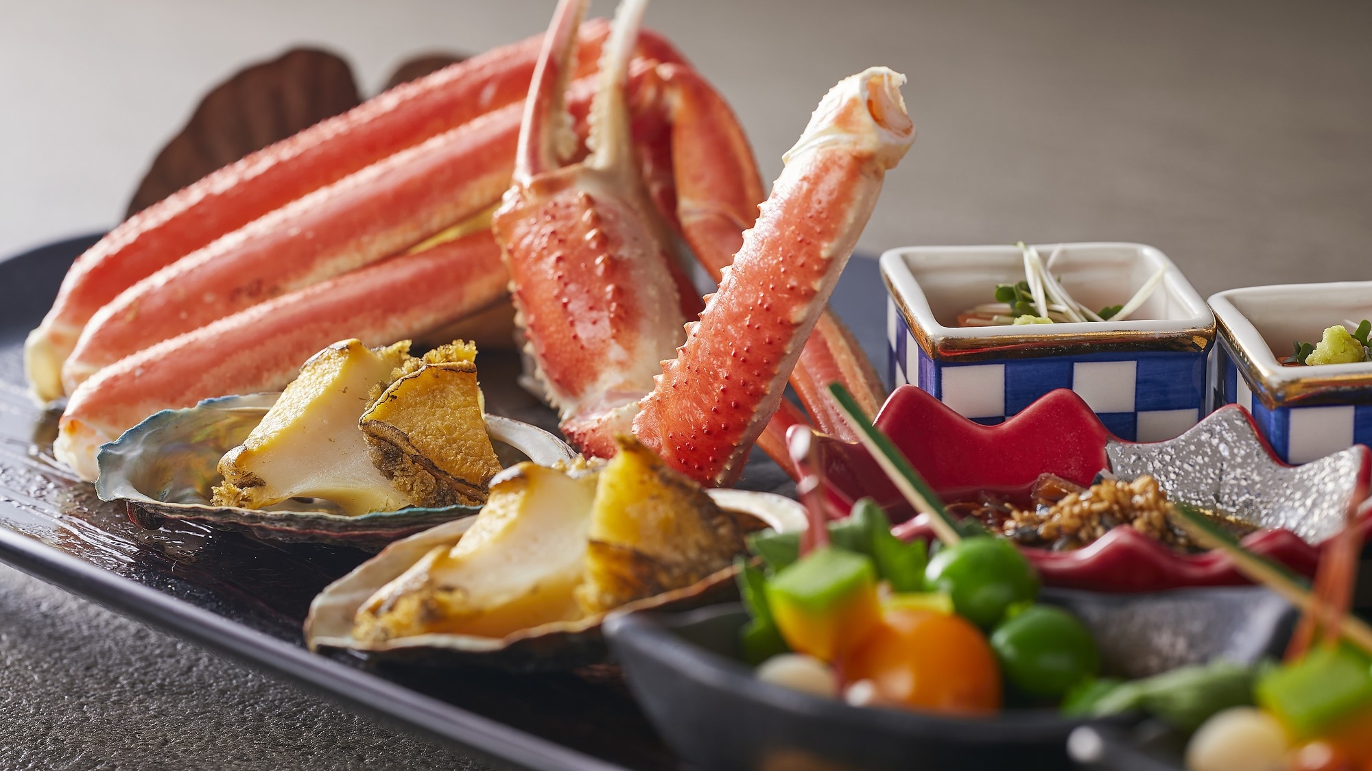 【楽天スーパーSALE】オールインクルーシブ【極み会席】料理長渾身のカニづくし料理！