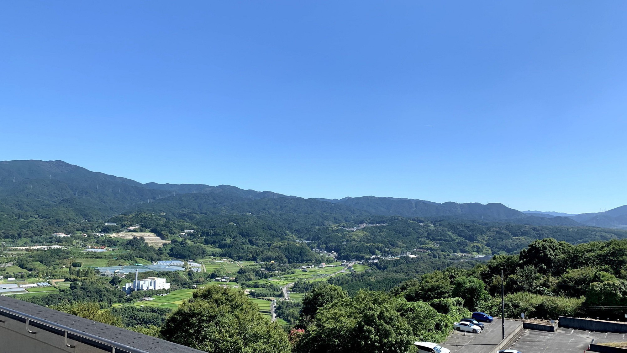 【当宿からの景観】展望室から見た景色