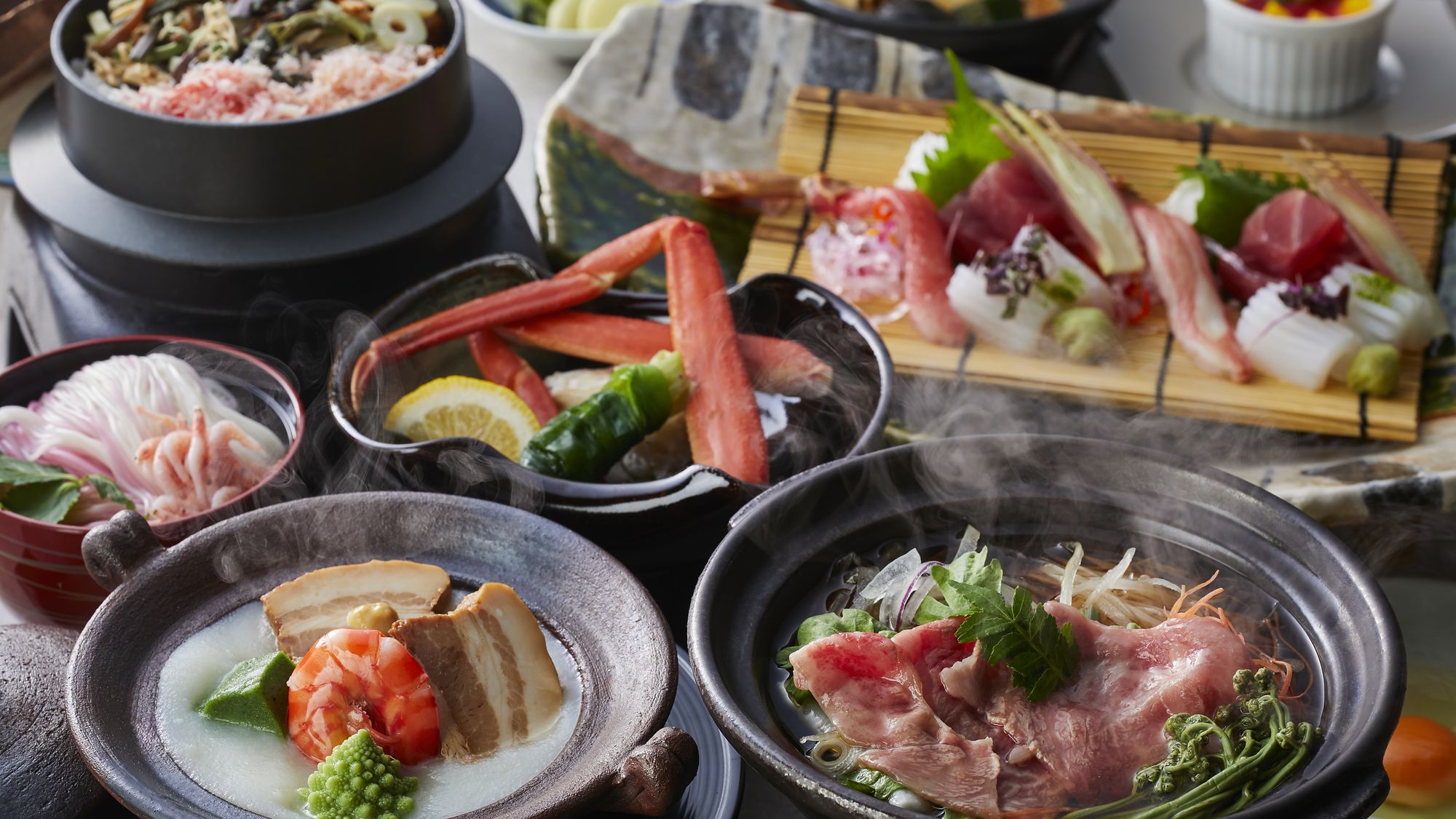 【土地の恵み会席】春(2025年3月～5月)  
