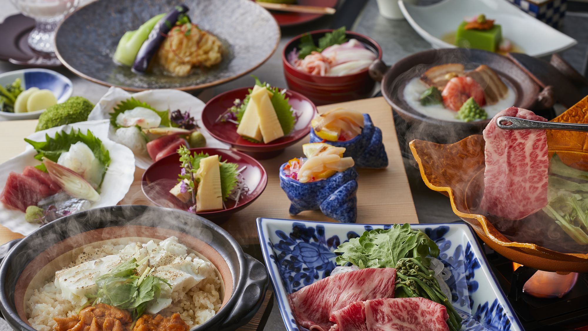 【特別会席/土鍋ごはん付き】春(2025年3月～5月)  