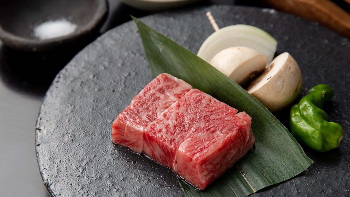 【夕食付】山形牛の鉄板焼と旬を味わう山里料理
