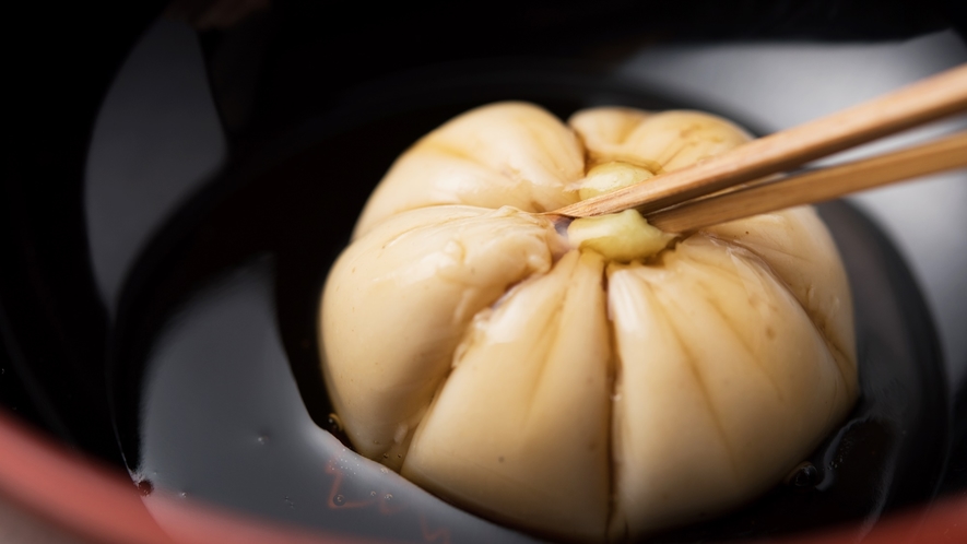 *【夕食一例】つたやの胡麻豆腐