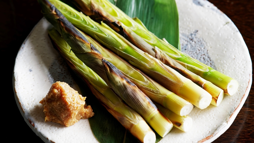 *【食材一例】月山筍