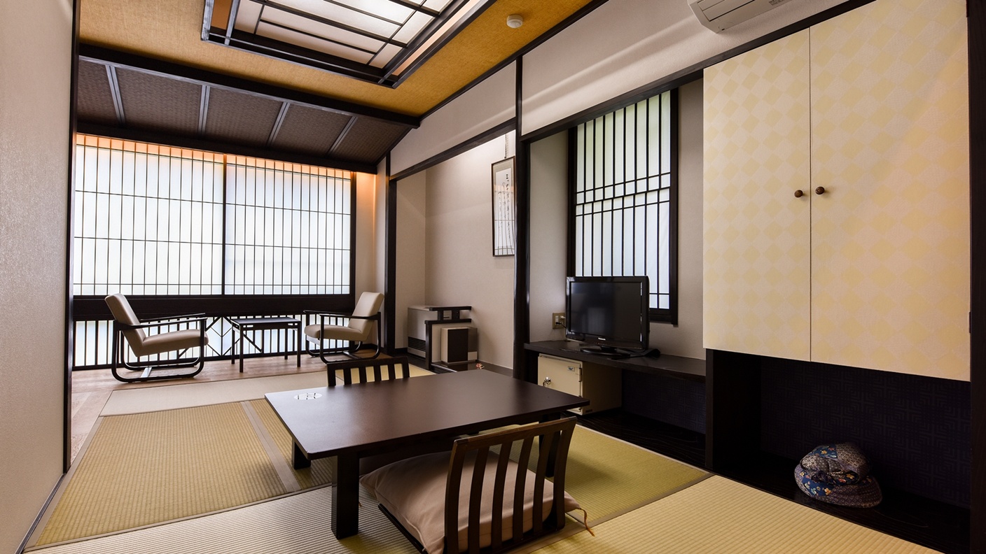 【和洋室】和室7.5 畳＋洋室ツインベットルーム