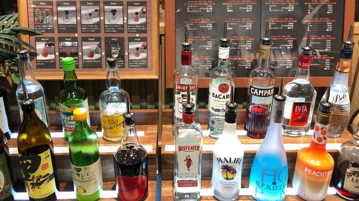 ノンアルコールのシロップもございます