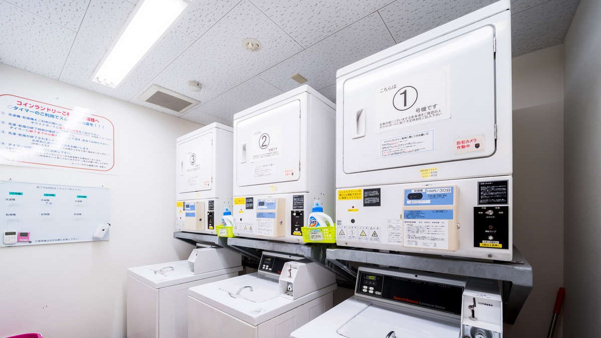 コインランドリーは３台ございます♪