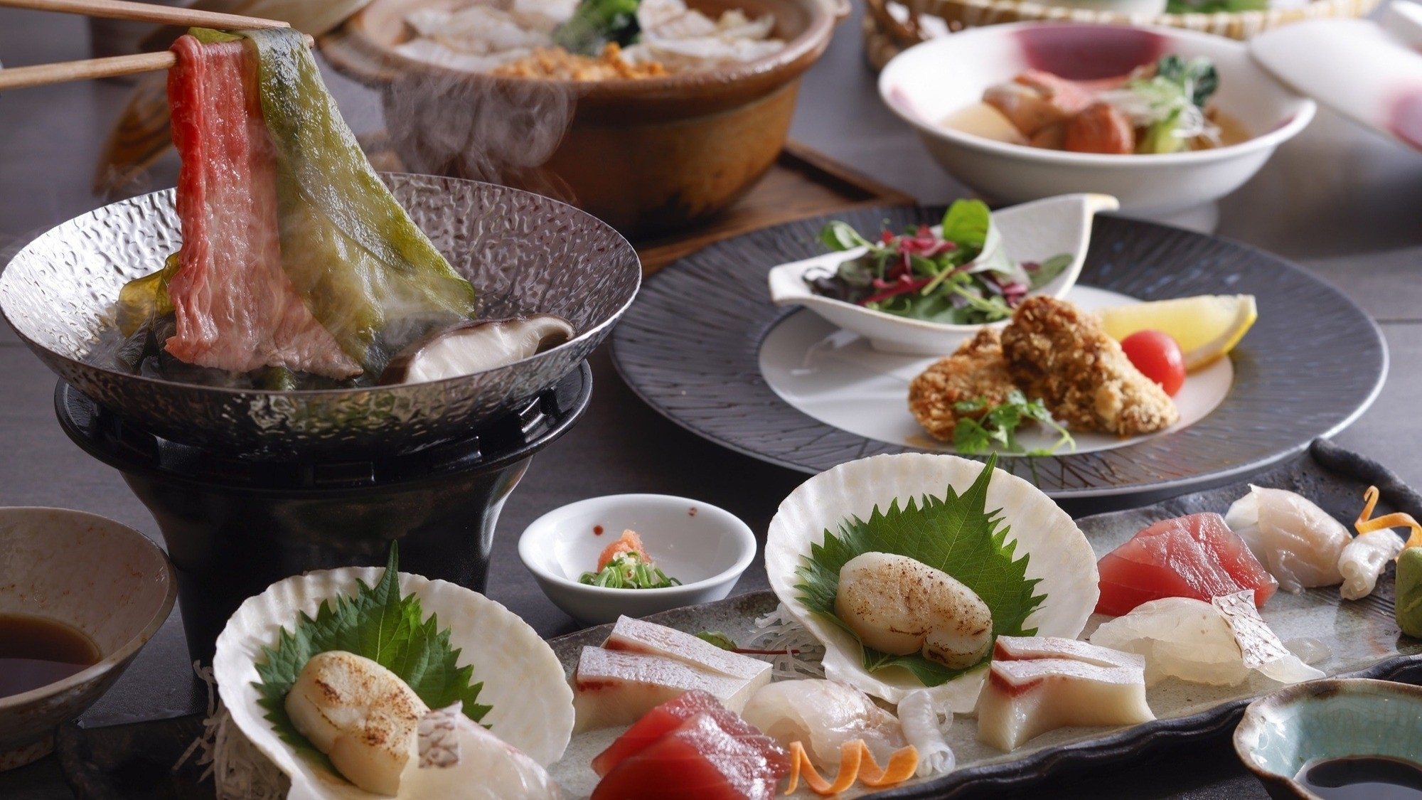 土鍋ごはん付き極み会席【極み会席】