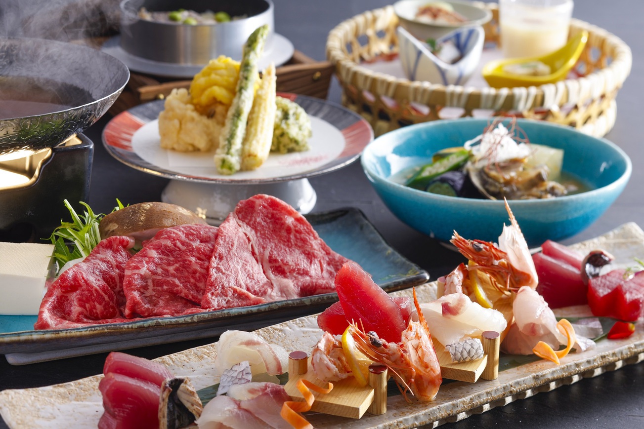 素材の旨みを存分に活かした料理長おすすめの会席！【特別会席】