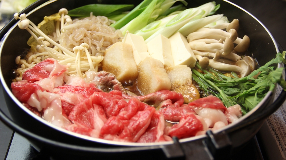 【合宿専用】☆やまげん特製☆すき焼きで、お得に宿泊♪大人数・合宿はやまげんできまり！(・ω・)ノ