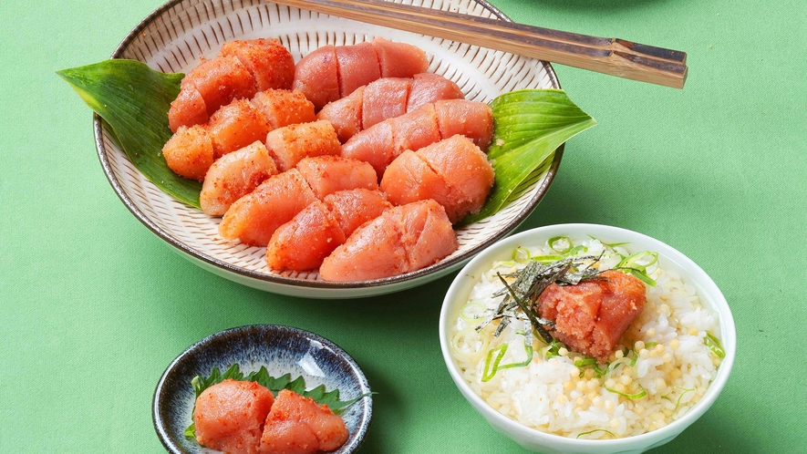 【朝食】福岡といえばやっぱり明太子