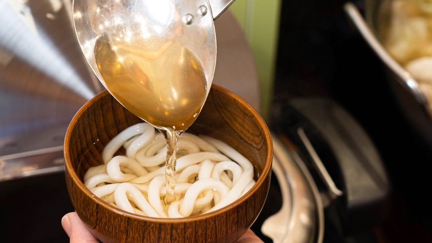 【朝食】福岡うどん