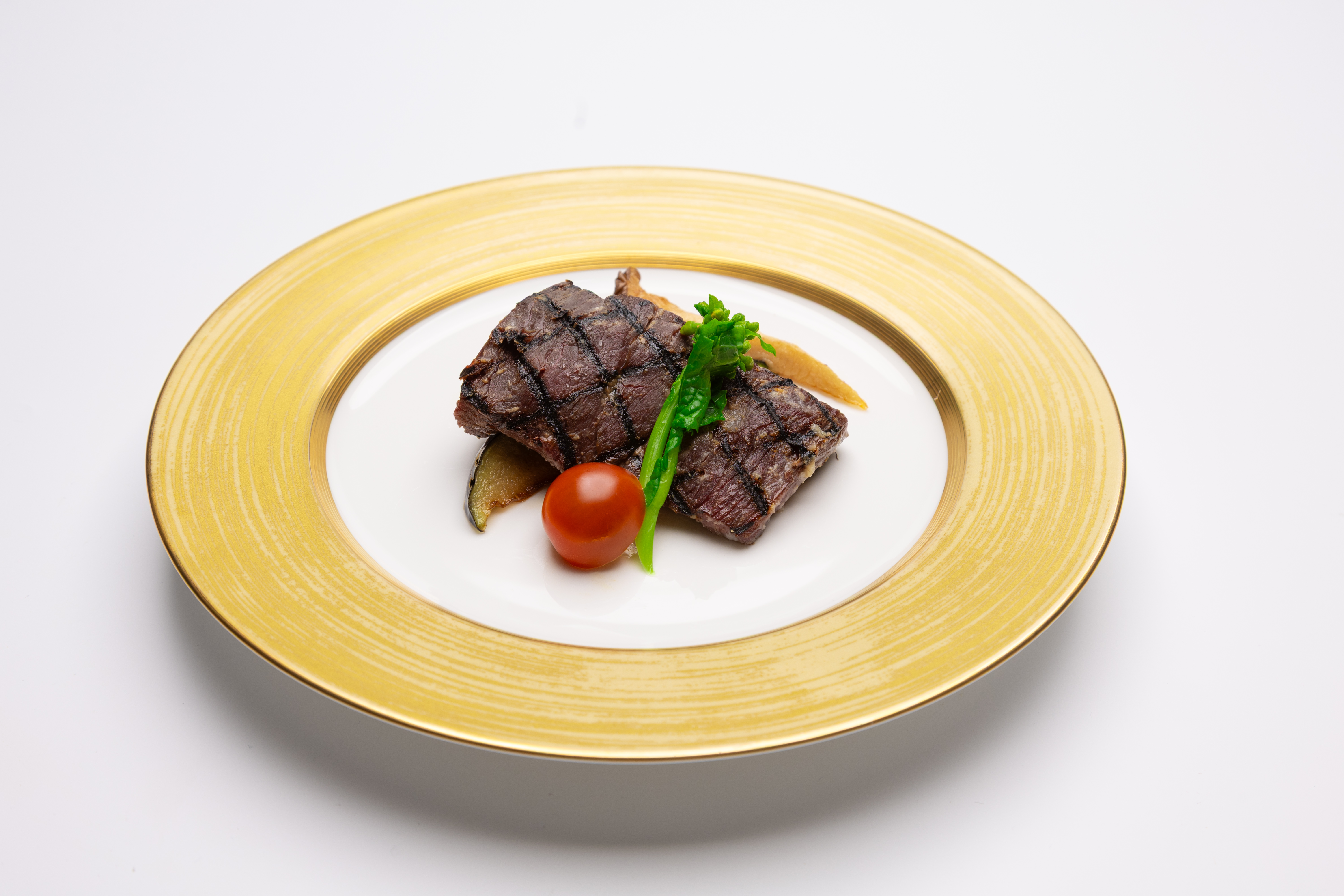 国産牛ロースの塩麴香るステーキ