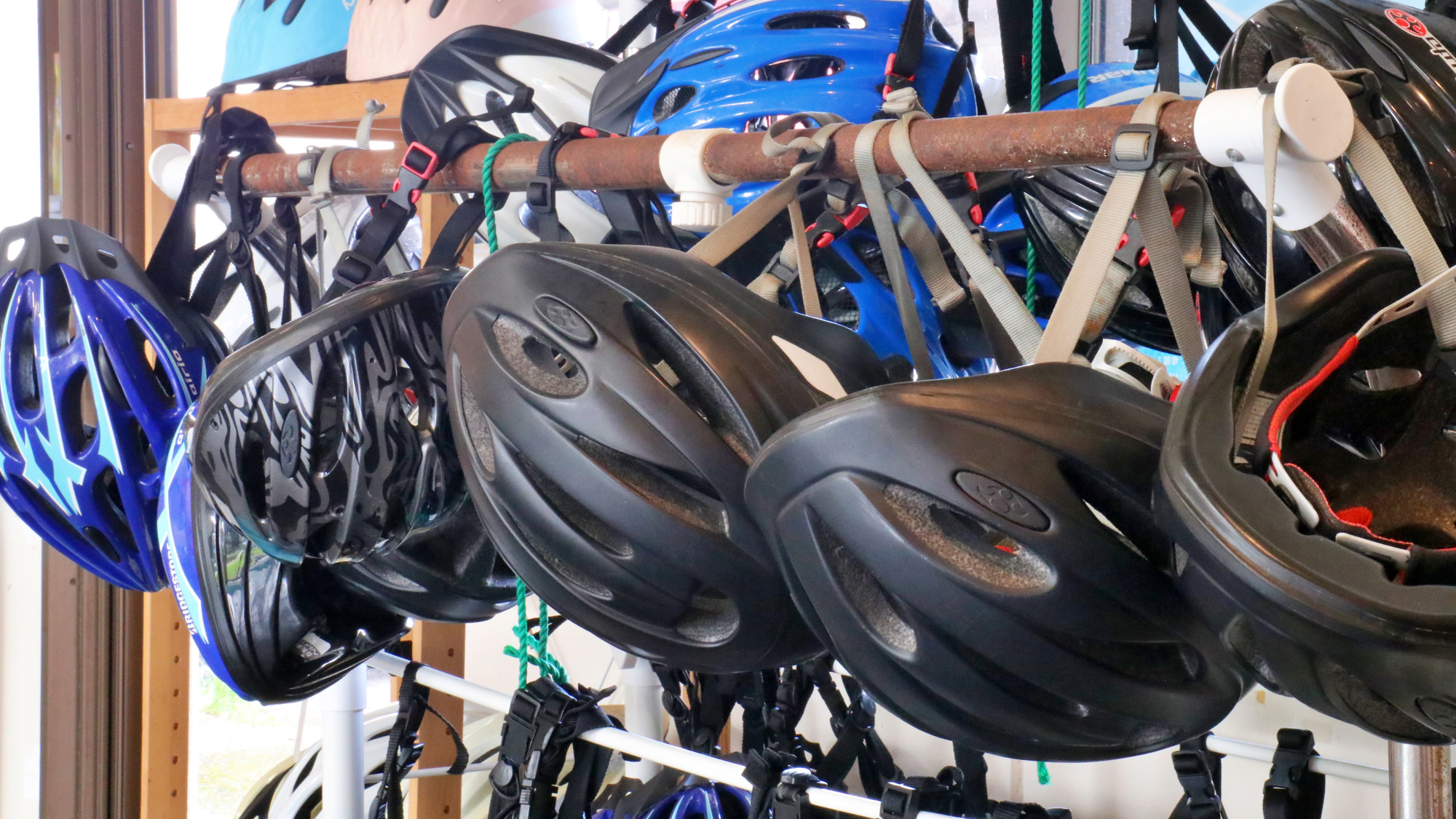 【サイクリング】ヘルメット着用！