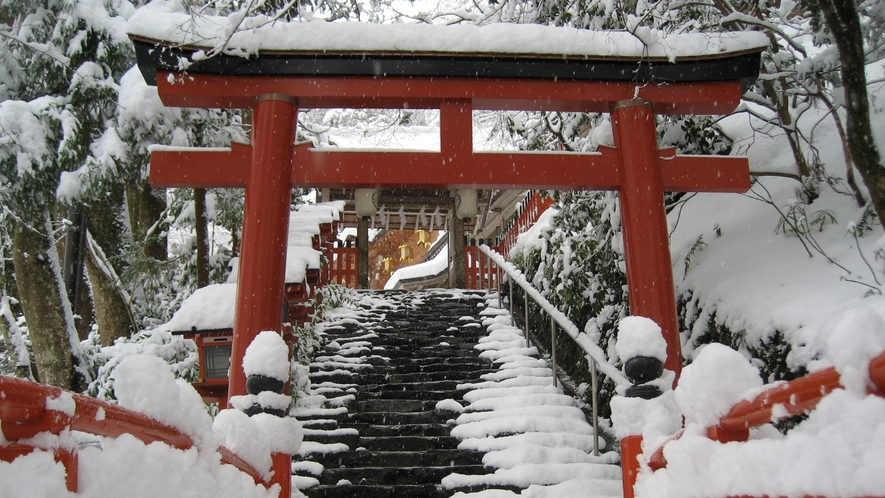 *冬の貴船神社