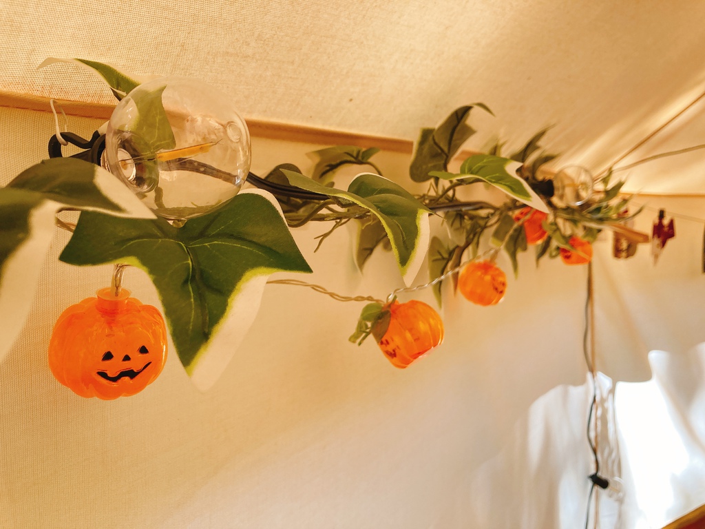 【秋のもみじにハロウィンで気分はコウヨウ！？】もとすの森のグランピング体験型宿泊プラン