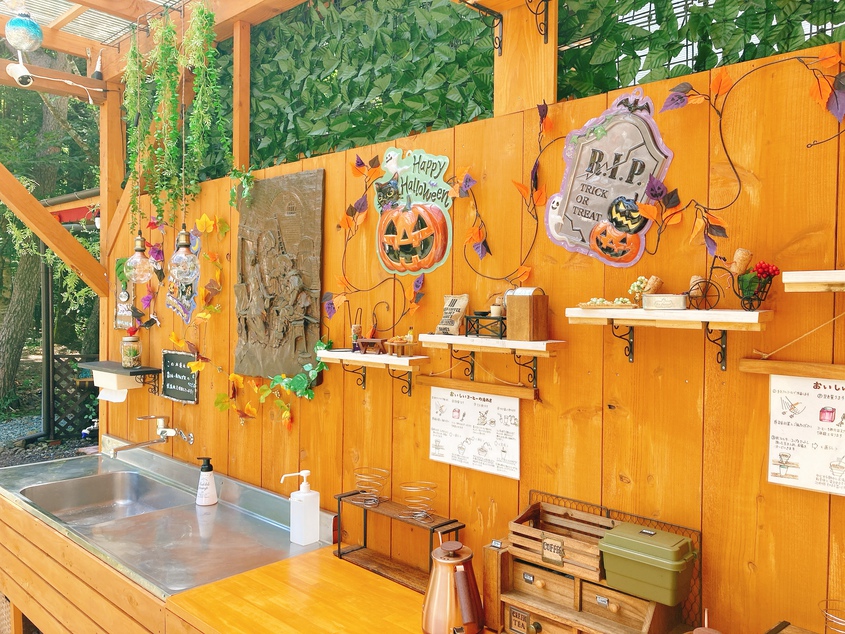 【秋のもみじにハロウィンで気分はコウヨウ！？】もとすの森のグランピング体験型宿泊プラン
