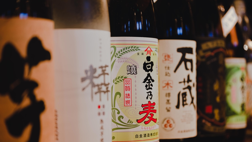 様々な鹿児島の本格焼酎