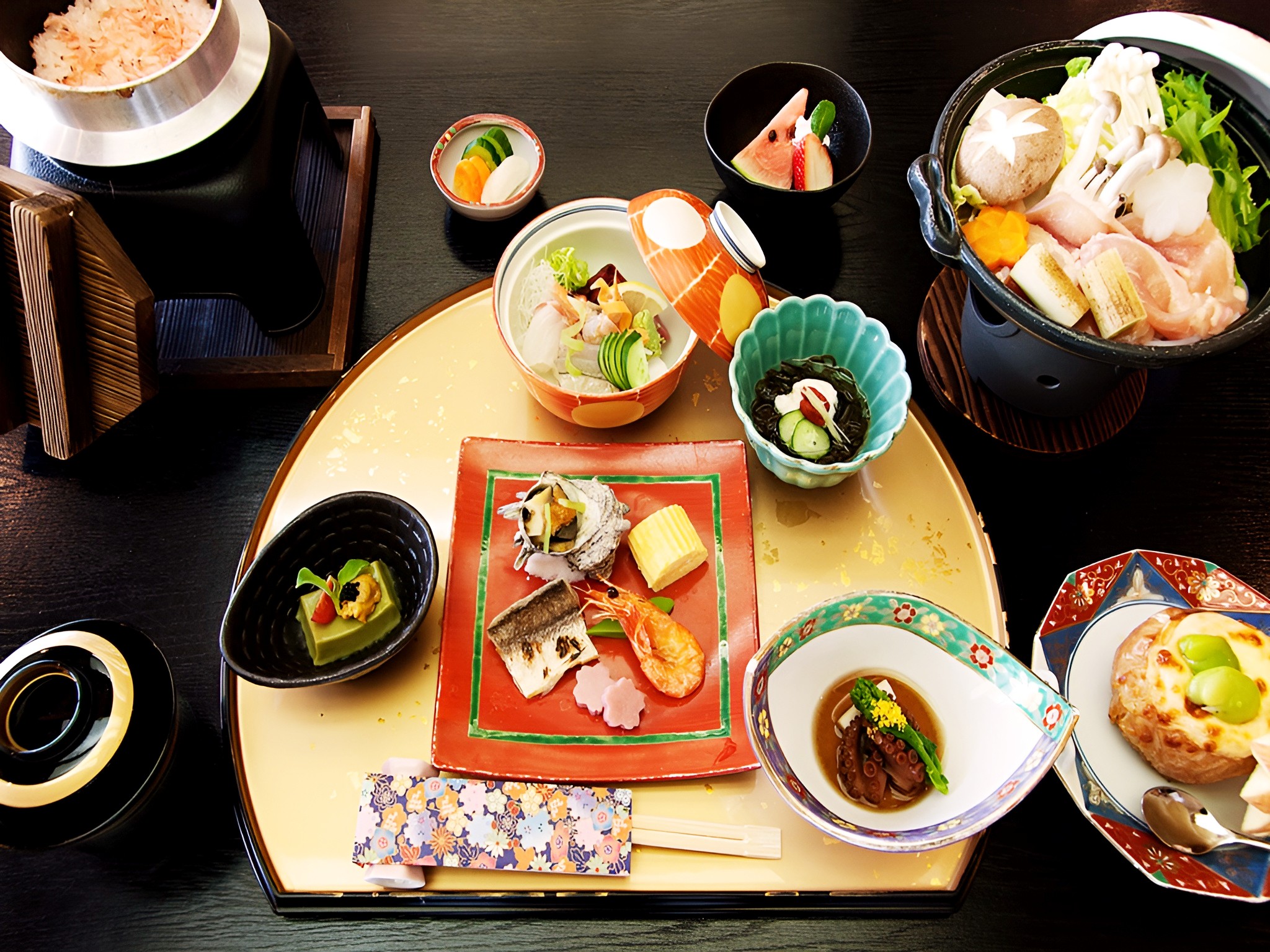 豪華グルメプラン調理一例