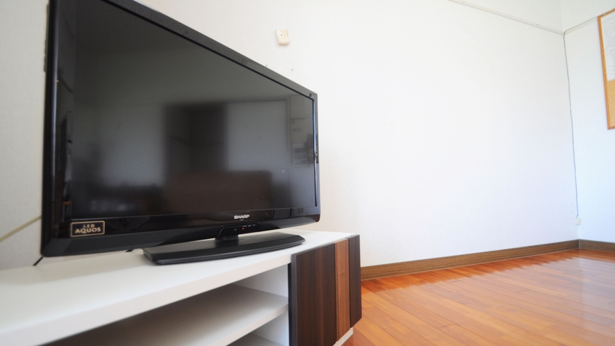 【客室】大型テレビもあります！