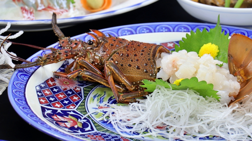 海老の王様伊勢海老を味わう☆伊勢海老×海鮮会席プラン［1泊2食］
