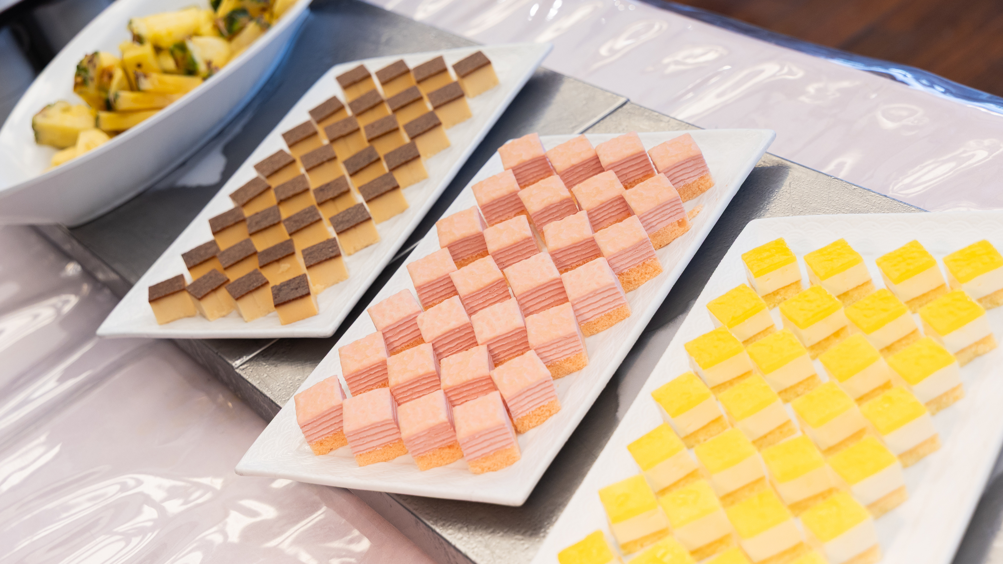 夕食ハーフバイキング一例