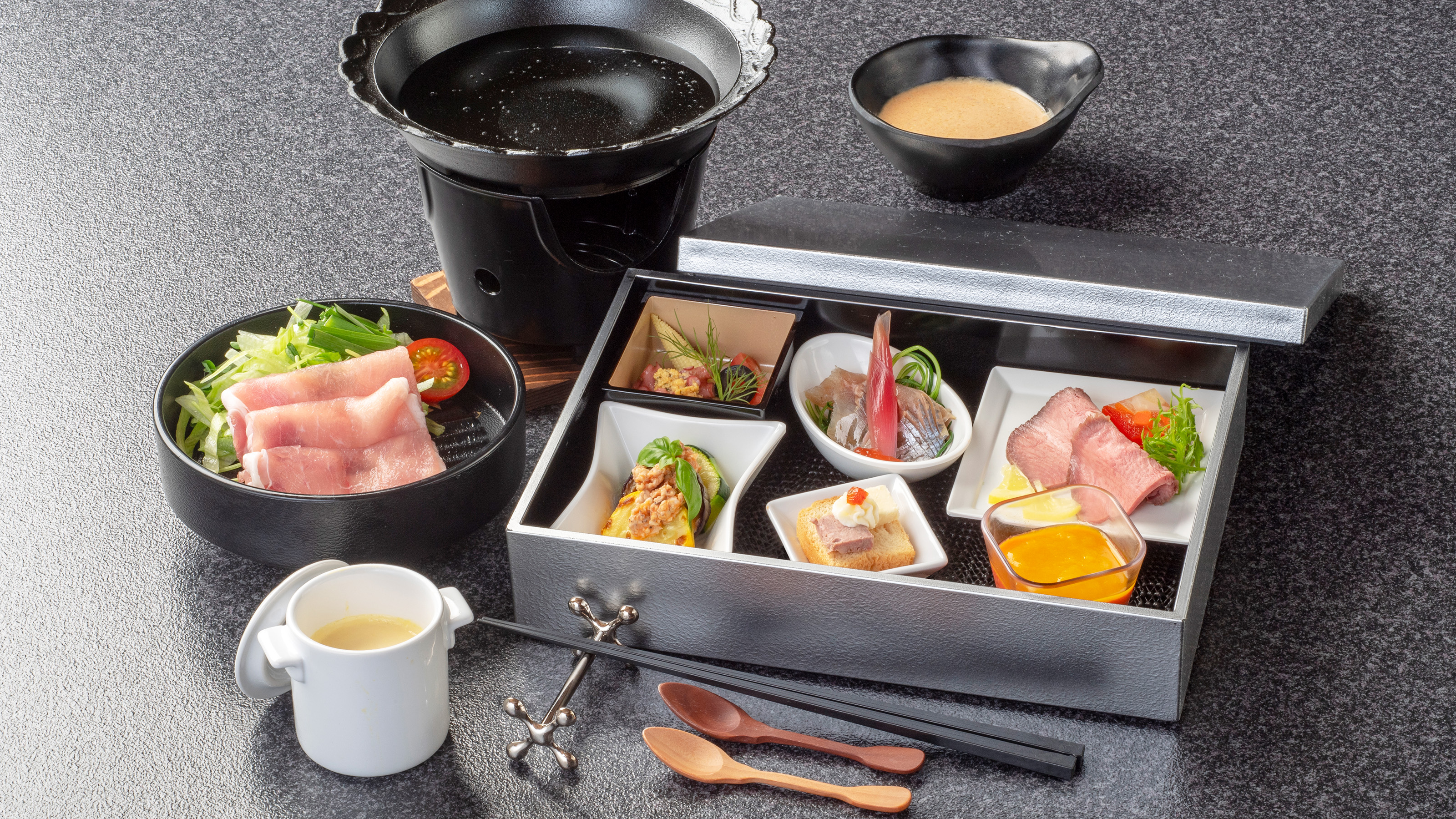 洋食膳夏メニュー一例(1泊目)